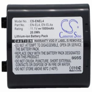 Nikon  Digital Camera Video Battery 11.1V 1800mAh Li-Ion ENEL4