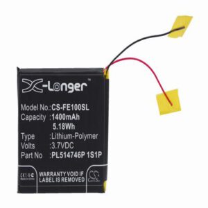 Fiio E10 Memory Back-up Battery 3.7V 1400mAh Li-Polymer FE100SL