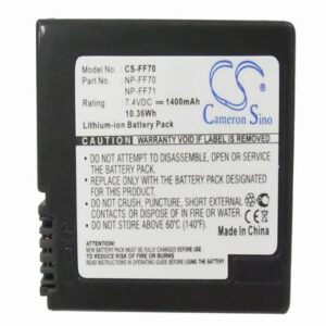 Sony DCR-IP1 Digital Camera Video Battery 7.4V 1400mAh Li-Ion FF70