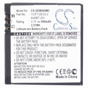 GoPro Hero 03 Digital Camera Video Battery 3.7V 950mAh Li-Ion GDB002MC