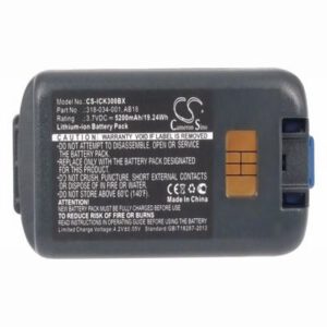 Intermec CK3 Barcode Data Terminal Battery 3.7V 5200mAh Li-Ion ICK300BX