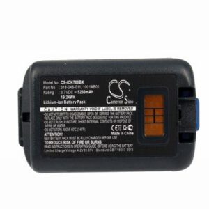 Intermec CK70 Barcode Data Terminal Battery 3.7V 5200mAh Li-Ion ICK700BX