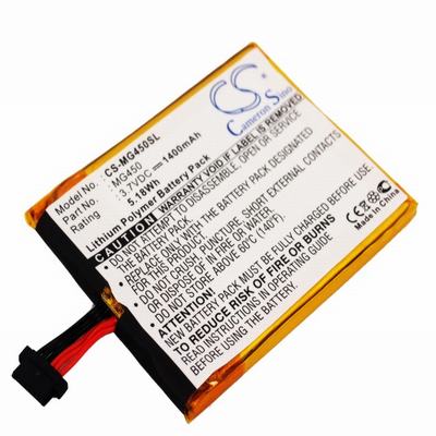 thumbnail image 2 of 3.7V 1100mAh Li-Polymer Replacement Battery For Typhoon MyGuide 3100 (Replaces BT553759) By CellePhone 2 of 4