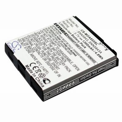 Motorola CLIQ XT Mobile Phone Battery 3.7V 1300mAh Li-ion MOA855SL