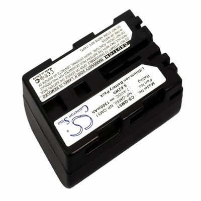 Sony MVC-CD200 Digital Camera Video Battery 7.4V 1300mAh Li-Ion QM51