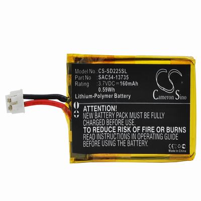 Sportdog SR-225 receiver Dog Animal Tracking Battery 3.7V 160mAh Li-Polymer SD225SL