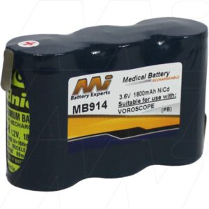 Voroscope Voroscope Medical Battery 3.6V 1800mAh NICd MB914