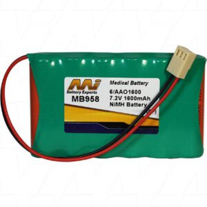 Tunstall Lifeline Connect Medical Battery 7.2V 1600mAh NIMH MB958