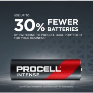 Procell PX1604 9V Alkaline Battery 12 Pack