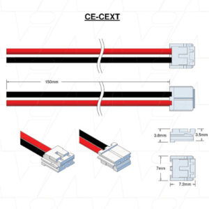 NHP 0301213P Emergency Lighting Battery 4.8V 1.5Ah NiMH