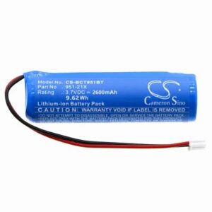 DAITEM 330-23 Alarm System Battery 3.7V 2600mAh Li-ion BCT951BT