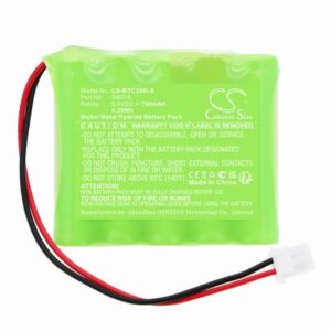 Bticino 3507/6 Alarm System Battery 6.0V 700mAh Ni-MH BTC350LS
