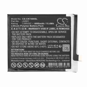 T-Mobile TMRVL4G Phone Battery 3.85V 4000mAh Li-Pl CKT400SL