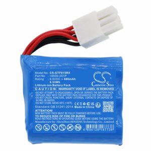 GPToys Foxx 9115 Cars Battery 9.6V 680mAh LiFePO4 GTF915RX