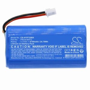 Honeywell Home PROA7 Alarm System Battery 3.7V 6700mAh Li-ion HYP720BX