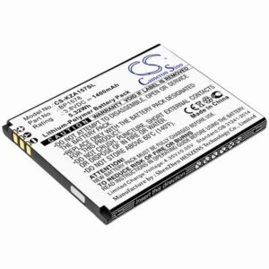 Kazuna eTalk 4G Phone Battery 3.8V 1400mAh Li-Pl KZA157SL