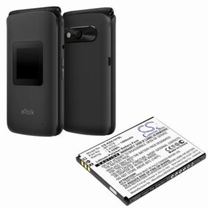 Kazuna eTalk 4G Phone Battery 3.8V 1400mAh Li-Pl KZA157SL