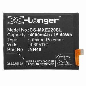 Motorola Moto E22 Phone Battery 3.85V 4000mAh Li-Pl MXE220SL