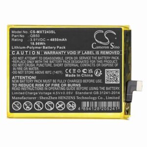 Motorola XT2347 Phone Battery 3.91V 4850mAh Li-Pl MXT243SL