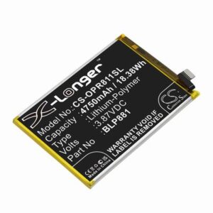 OPPO Reno 5K Phone Battery 3.87V 4750mAh Li-Pl OPR811SL