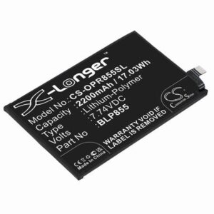 OPPO Reno6 Pro 5G Phone Battery 7.74V 2200mAh Li-Pl OPR855SL