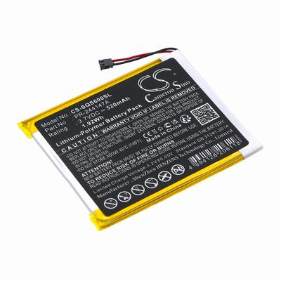 Square S6 Payment Terminal Battery 3.7V 520mAh Li-Pl SQS600SL
