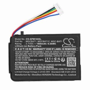 GasClip MGC Survey Battery 3.7V 1800mAh Li-ion GPM100SL