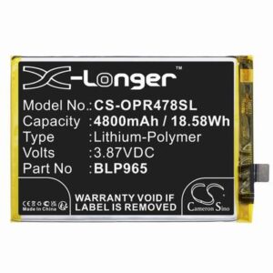 Navman Otanium 100 GPS Battery 3.7V 5600mAh Li-ion NVP100SL