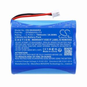 Spektrum Transmitter iX12 Remote Battery 3.7V 7800mAh Li-ion SNX600RX