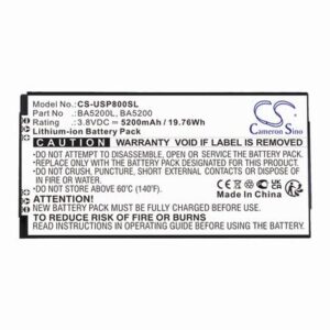UniStrong P8II E Survey Battery 3.8V 5200mAh Li-ion USP800SL