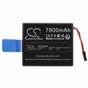 YUNEEC ST24 Remote Battery 3.6V 7800mAh Li-Pl YEC240RX